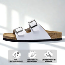 Afbeelding in Gallery-weergave laden, FeelFree - ergonomische en antislip kurken sandalen