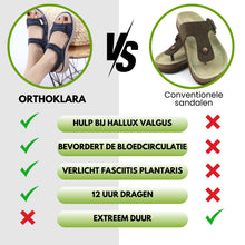 Afbeelding in Gallery-weergave laden, OrthoKlara - Ergonomische, pijnverlichtende en antislip sandalen voor vrouwen
