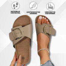 Afbeelding in Gallery-weergave laden, OrthoMia - Pijnsverlichtende kurk sandalen met bandjesontwerp voor dames