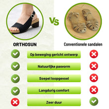 Afbeelding in Gallery-weergave laden, OrthoSun pijnverlichtende comfortabele sandalen | Ergonomisch ontwerp