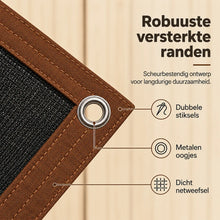 Afbeelding in Gallery-weergave laden, Zonbescherming Pro – Premium zonbeschermingsnet voor terras & tuin