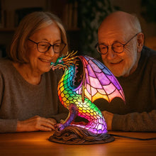 Afbeelding in Gallery-weergave laden, LichtDraak - handgemaakte lamp die harten laat stralen
