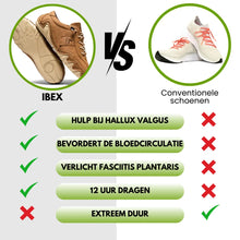 Afbeelding in Gallery-weergave laden, Ibex - ergonomische, pijnverlichtende en waterdichte leren barefoot schoenen

