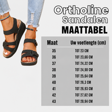 Afbeelding in Gallery-weergave laden, OrthoLine - Pijnverlichtende Comfortsandalen | Ergonomisch voetbed · Antislip · Vederlicht
